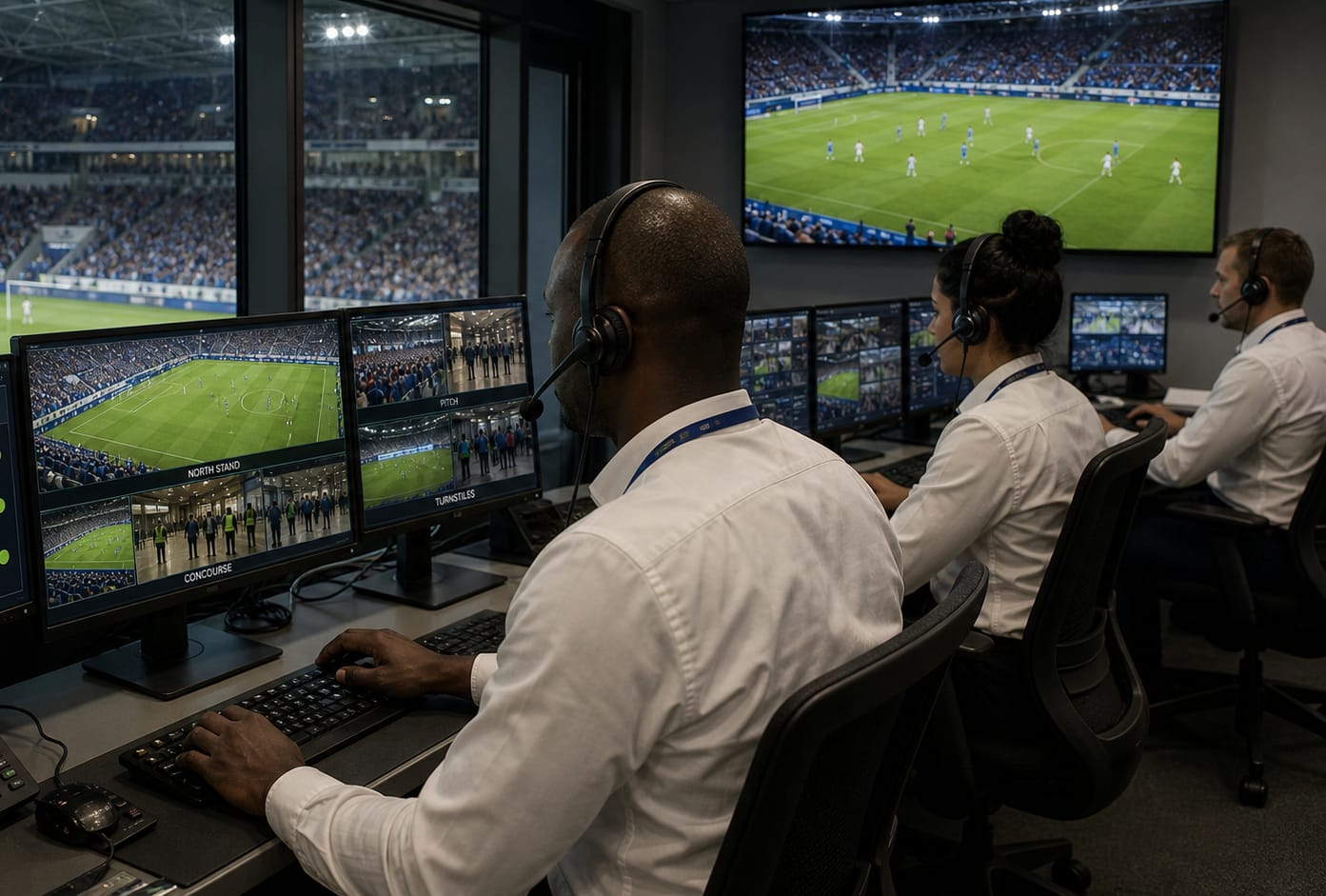 Sports & Music Venues: matchday control