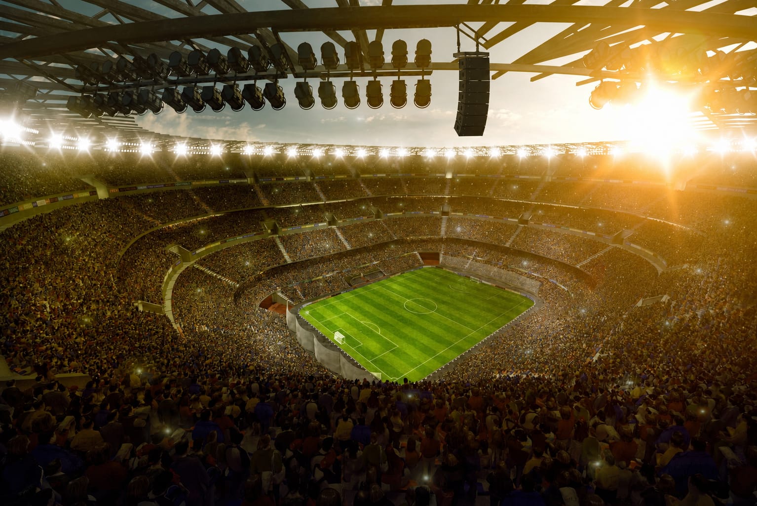 Sports & Music Venues: sound reinforcement